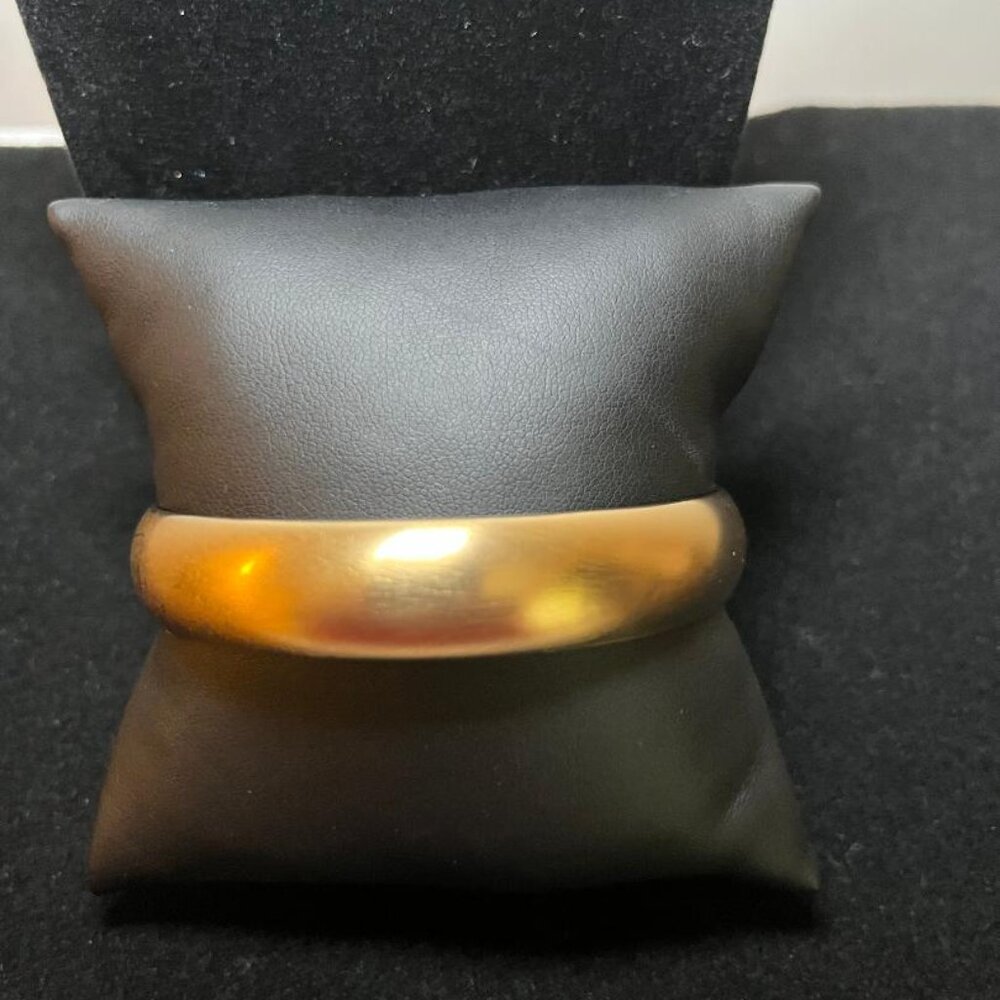 Monet Vintage Gold Tone Bangle Bracelet